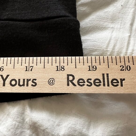 Banana Republic Luxespun 3/4 Dolman Sleeve Black Sweater Size M Academia Preppy - Picture 8 of 11